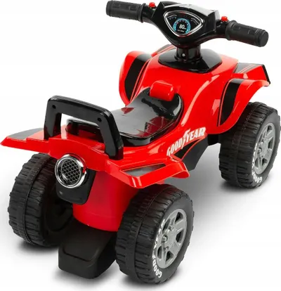 Automjet lodër për fëmijë Goodyear Quad Toyz, 1 3 vjeç, i kuq - 2