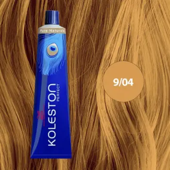 Bojë flokësh Wella Koleston Perfect 9/04, e përhershme, 60ml, bionde shumë e çelët natyrale me reflektime të kuqe