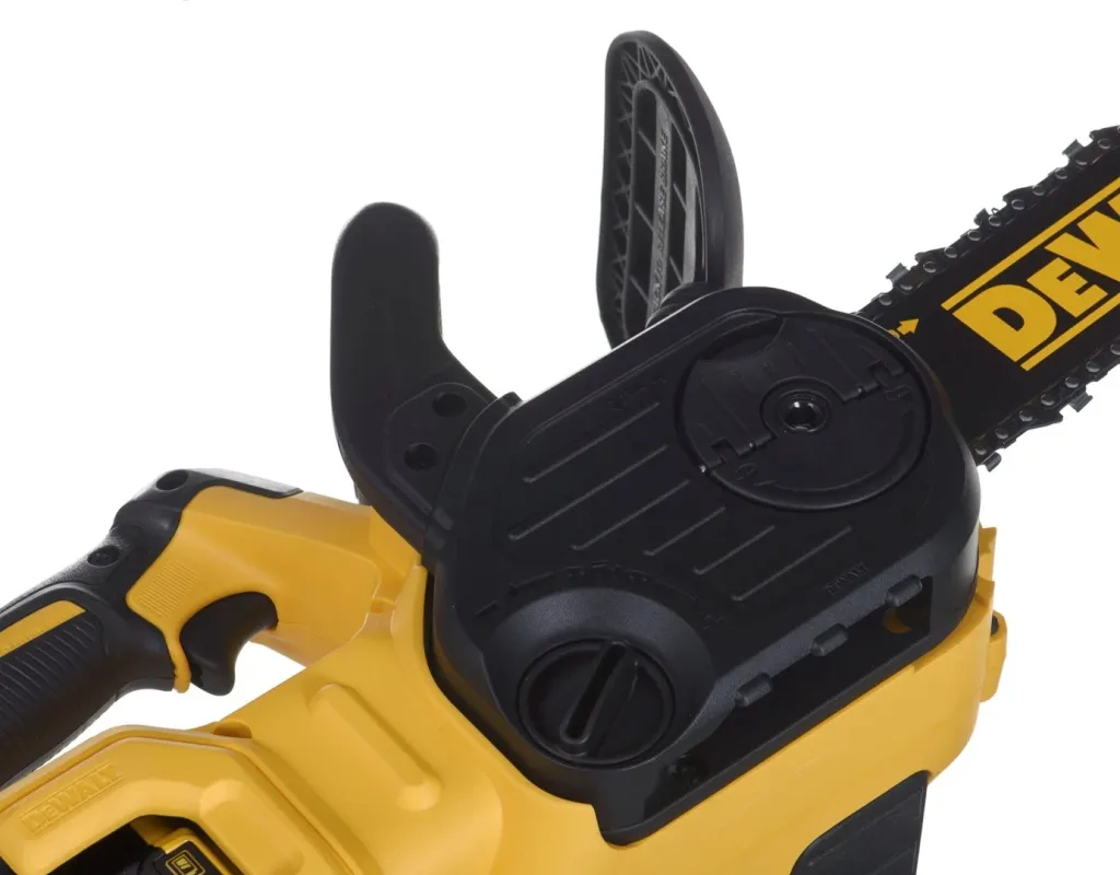 Sharrë me zinxhir Dewalt DCM565P1, 18V, shufër 30 cm, e verdhë - 11