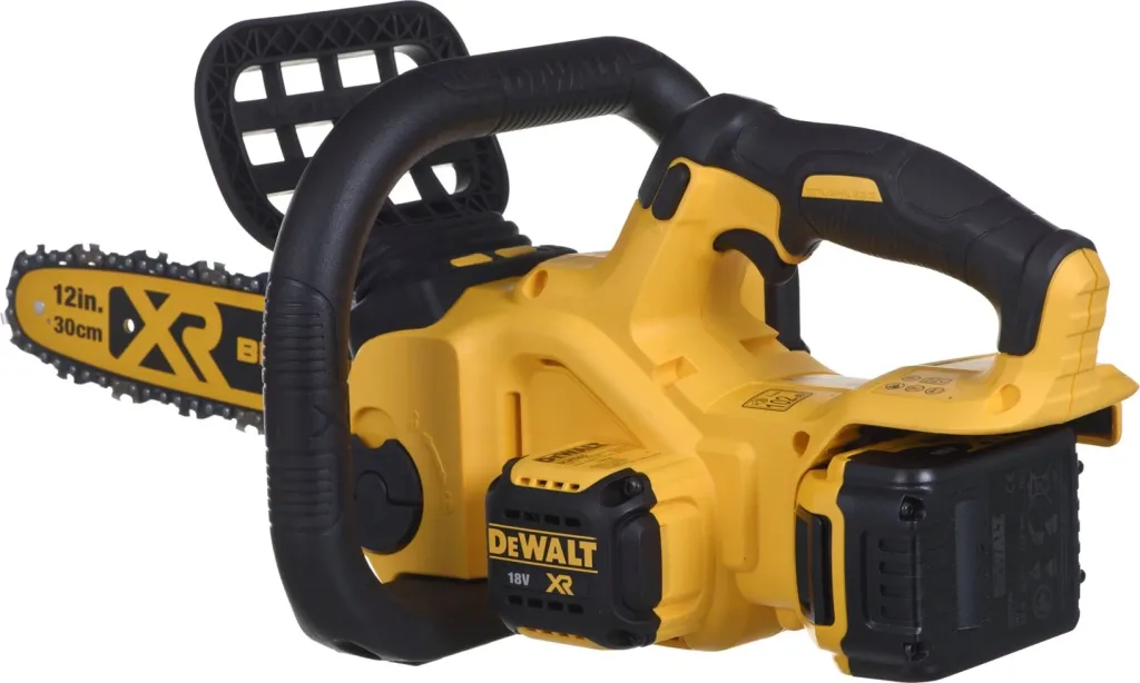 Sharrë me zinxhir Dewalt DCM565P1, 18V, shufër 30 cm, e verdhë - 4