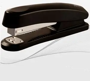Kapëse letre Tetis Stapler, plastikë metal, e zezë