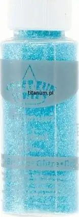 Glitter në kavanoz Titanum Glitter In Jar, 20ml, ngjyrë azure