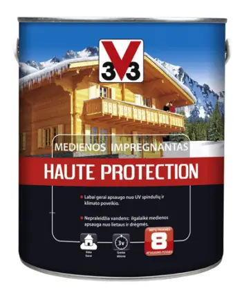 Impregnues druri V33 High Protection, 0.75L, nuancë lis