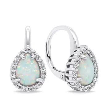 Vathё Brilio Silver Opals EA636W