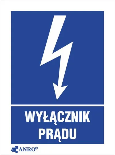 Pllakë vetëngjitëse ANRO Plate Power switch, 52 x 74mm, e bardhë - 1