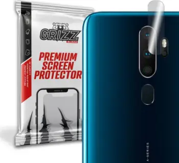 Mbrojtës kamerë GrizzGlass për Oppo A9 2020, xham hibrid, transparent