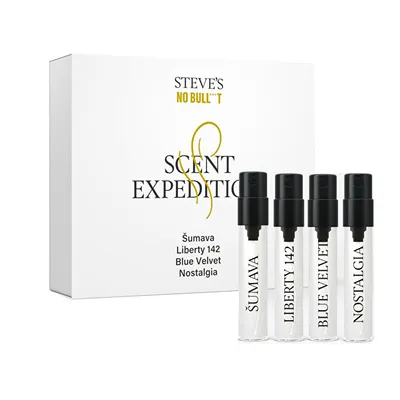 Set për meshkuj Steve's Eau de Parfum, 4 x 2 ml - 1
