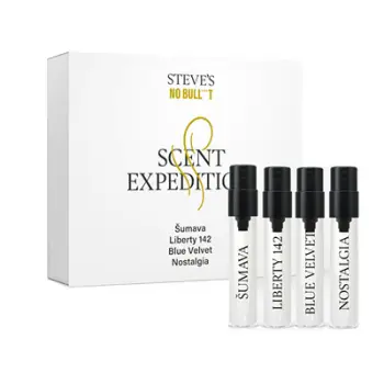 Set për meshkuj Steve's Eau de Parfum, 4 x 2 ml