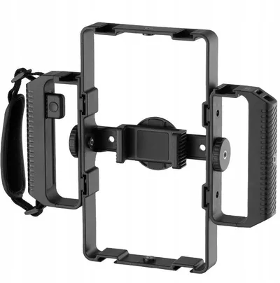 Rig video për smartphone JJC, universal, me telekomandë Bluetooth, i zi - 5
