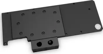 Backplate aktiv për kartë grafike EKWB Quantum Vector XC3, për RTX 3080 3090, G1/4", i zi