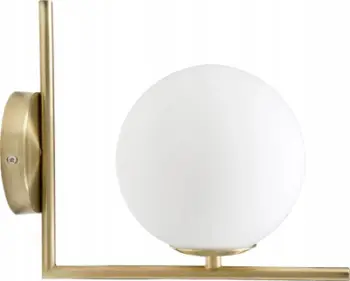 Llambë muri Mauro Ferretti Glamy, 25 x 22 cm, 1xE14 40W, metal dhe xham