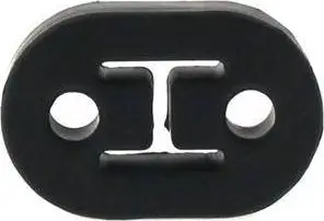 Kapëse marmite TurboWorks Muffler Hanger Type 1, vrimë montimi 11 mm, 73x48x20 mm, e zezë