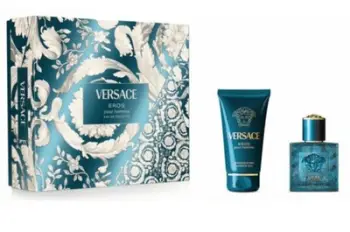 Set për meshkuj Versace Eros, EDT 30 ml + xhel dushi 50 ml