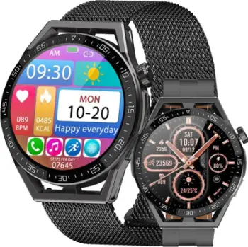 Smartwatch Rubicon RNCE88-1, ekran 1.35", IP68, i zi