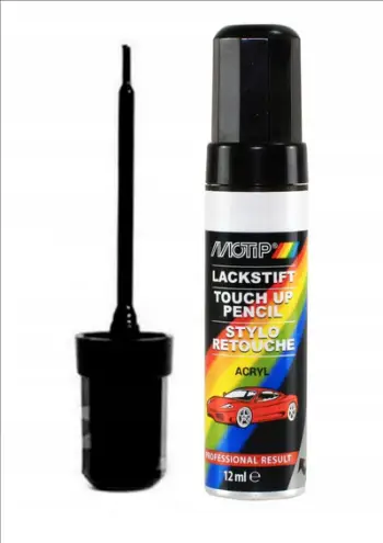Bojë korrigjuese për automjet MOTIP 955300, 12ml, argjendi metalike