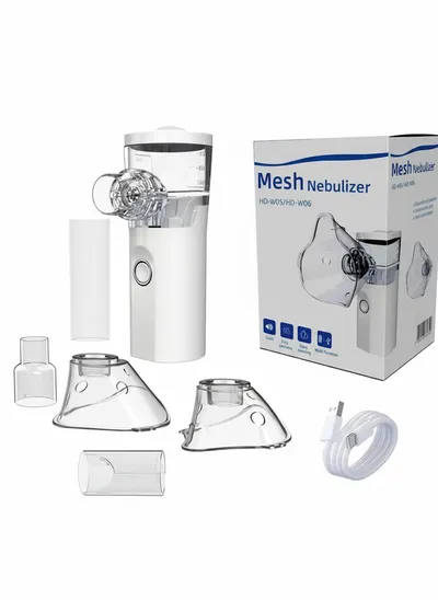 Inhalator Mesh Advance GENERIC, Ultrasonik, protativ, bateri, e bardhë - 1