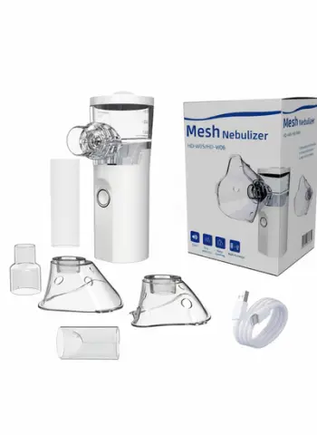 Inhalator Mesh Advance GENERIC, Ultrasonik, protativ, bateri, e bardhë