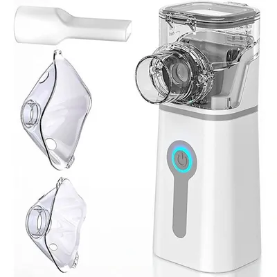Inhalator Mesh Premium GENERIC, Ultrasonik, USB, e bardhë - 1
