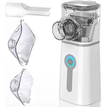 Inhalator Mesh Premium GENERIC, Ultrasonik, USB, e bardhë