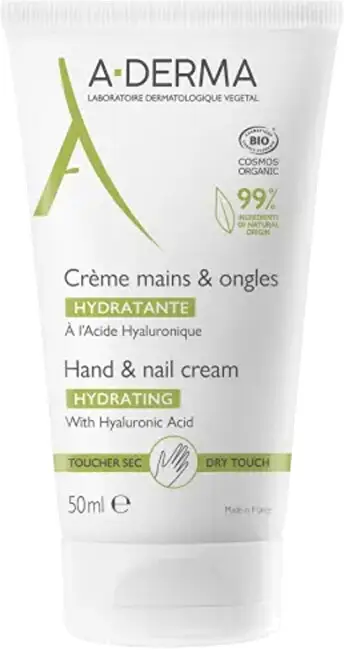 Krem për thonjë dhe duar A-Derma (Hydrating Hand & Nail Cream), 50 ml