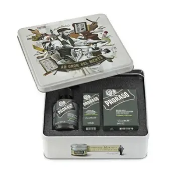 Set për mjekër Proraso, Cypress & Vetyver, sapun 200 ml + vaj 30 ml + balsam 30 ml, man
