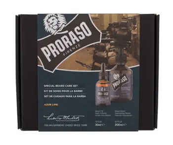 Set për mjekër Proraso Azur Lime