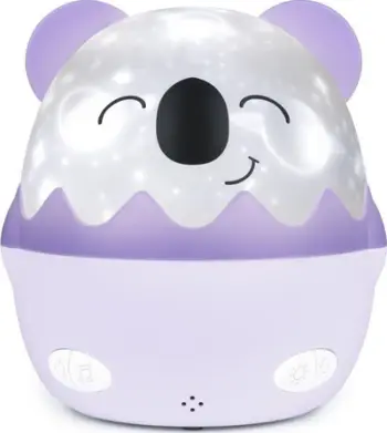 Llambë nate muzikore BigBen Music Night Lamp, altoparlant Bluetooth, dritë me intensitet të rregullueshëm, e bardhë