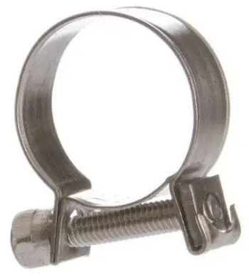 Kapëse metalike Haushalt Staple 1112 AISI304, diametër 20mm, inox, argjendi
