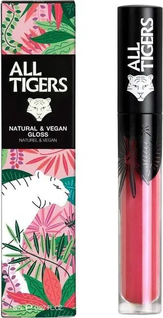 Gloss buzësh All Tigers Shining Lip Gloss 601 Silence The Critics, rozë me shkëlqim, 8 ml
