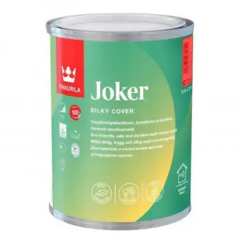 Bojë murale Tikkurila Joker A, mat mëndafshi, 0.9L, e bardhë