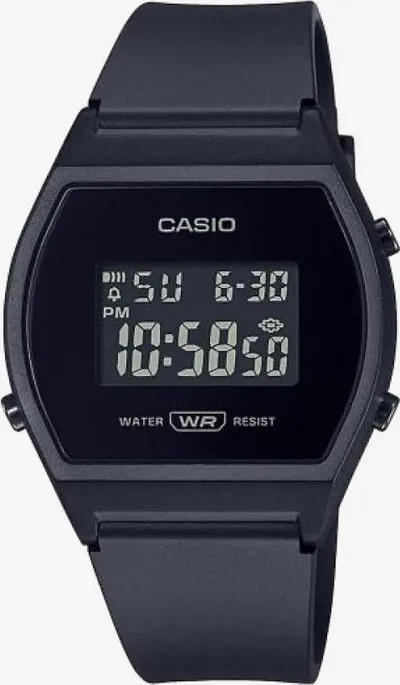 Ora dore Casio LW-204-1BEF, digjitale, për gra, e zezë - 1