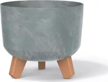 Vazo dekorative Gracia Pot Beton Effect, 20cm, gri concrete