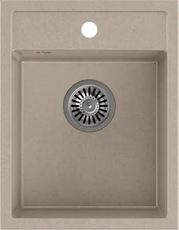 Lavaman kuzhine Quadron JOHNNY 90 Steingran, 39x50x20cm, 1 kazan, bezhë