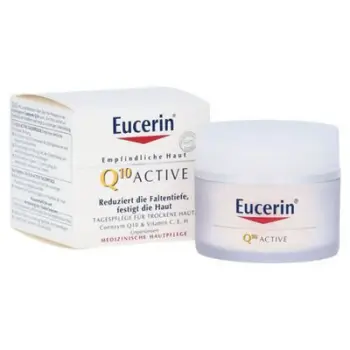 Krem për zbutje të lëkurës për lëkurë të ndjeshme Q10 Active Eucerin 50 ml