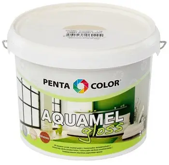 Bojë muri Pentacolor Aquamel, 3kg, me shkëlqim, ivory