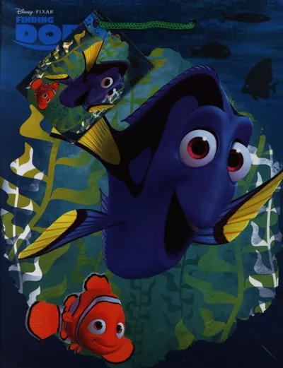 Çantë dhuratë letre WINI Disney TGD-20, laminim me shkëlqim, 9.8 x 17.8 x 22.9 cm, shumëngjyrëshe - 1