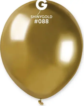 Ballona Godan Chrome, 13 cm, set 100 copë, ngjyrë e artë