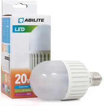 Poç elektrik Abilite (5901583545887) E27 , 20W / 230V, 1600lm, i bardhë