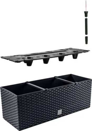 Vazo dekorative Prosper Plast Rato Case DRTC500 S433, 51.4 x 19.2 x 18.6 cm, antracit