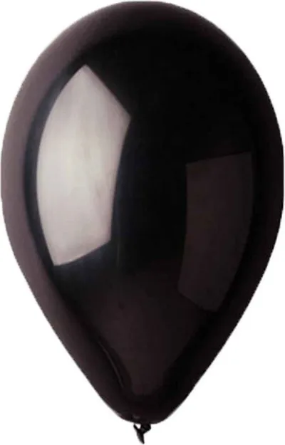 Balon dekorativ Godan Balloon 10, metalik, i zi - 1