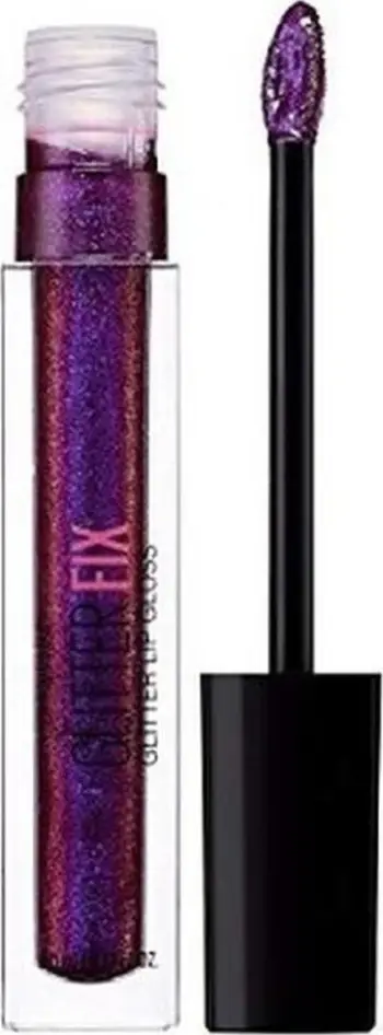 Gloss buzësh Maybelline Glitter Fix 70 Wicked Tease, me shkëlqim, 5 ml