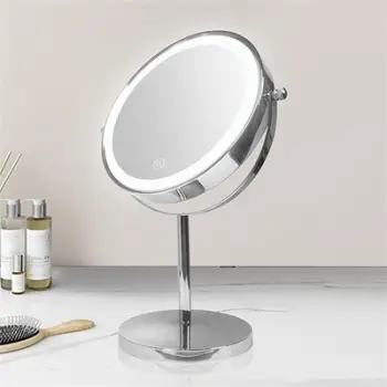 Pasqyre me drite led ne 3 ngjyra , 20cm . UNIMIKS