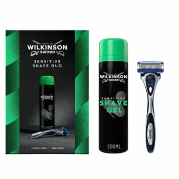 Set për rruajtje Wilkinson Sword Sensitive Shave Duo, 2 copë