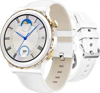 Smartwatch për femra Rubicon, e bardhë