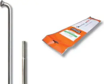 Fleta biçiklete Cnspoke 134T, inox 2.3 2.0 mm, 72 copë, argjendtë