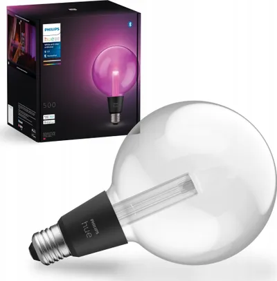 Llambë Philips Hue Lightguide Giant Globe E27, 6.8W, RGBW, e tejdukshme - 1