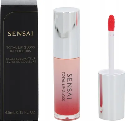 Gloss buzësh Sensai Total Lip Gloss 02 Akebono Red, 4.5ml, e kuqe - 1