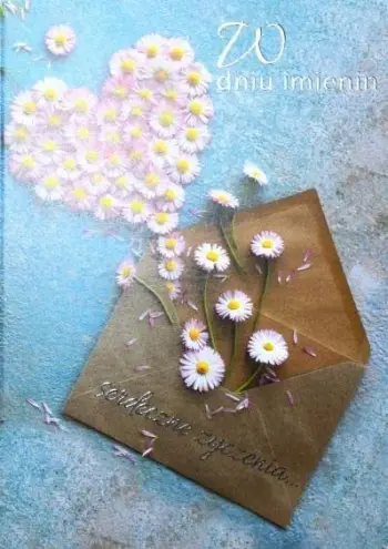 Kartolinë urimi Trend TS76, formati B6, me glitter, shumëngjyrëshe