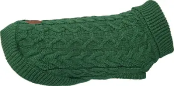 Triko për qen ZOLUX Jacquard R35, gjatësi 35 cm, S M, jeshile