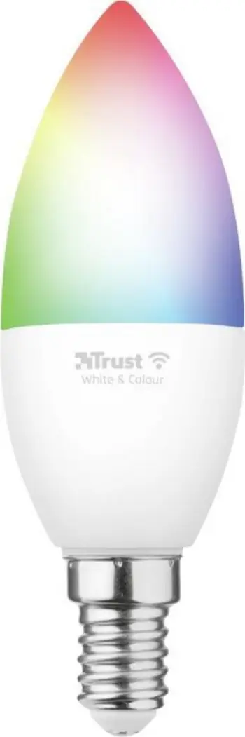 Poç elektrik Trust 71280, WiFi Smart, LED, 5W, E14, i bardhë